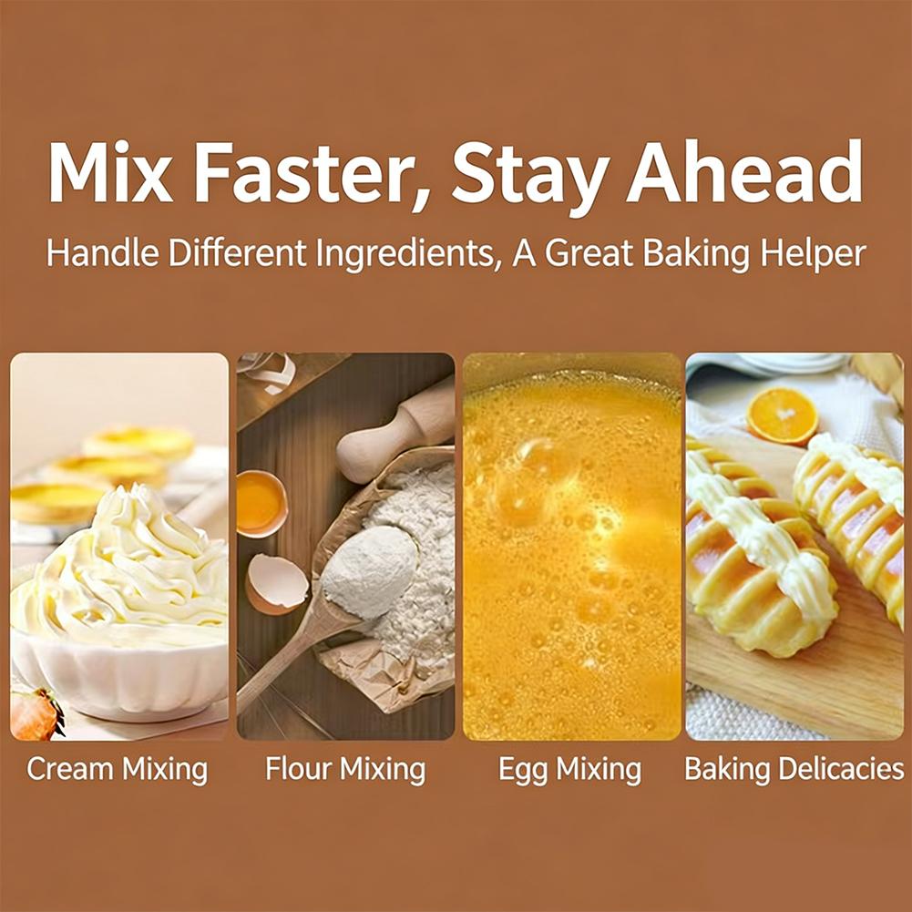 Cake Tools Danish Dough Whisk  - Immersion Hand Blender Set recension och pris