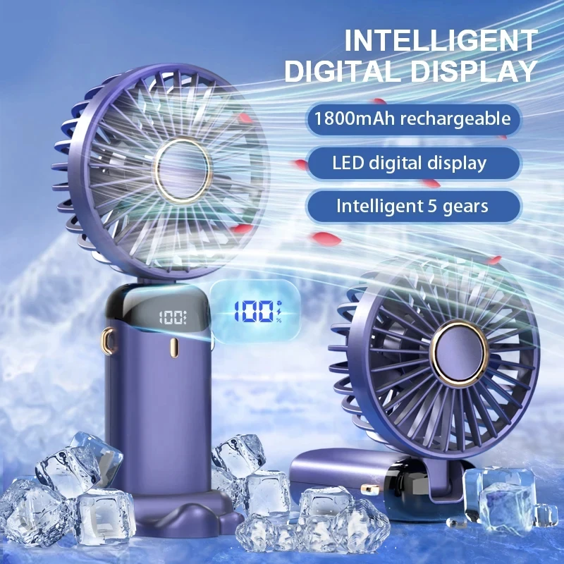 Mini Handheld Fan Foldable Nec - Small Appliances recension och pris