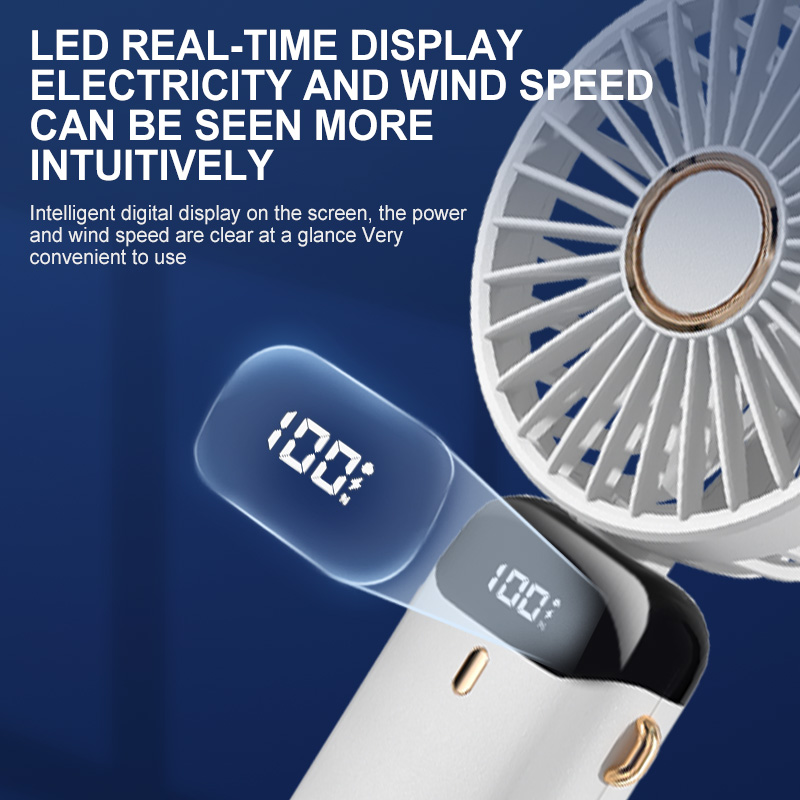 Portable Mini Fan With 5 Speed - Portable Blender Usb Rechargeable recension och pris