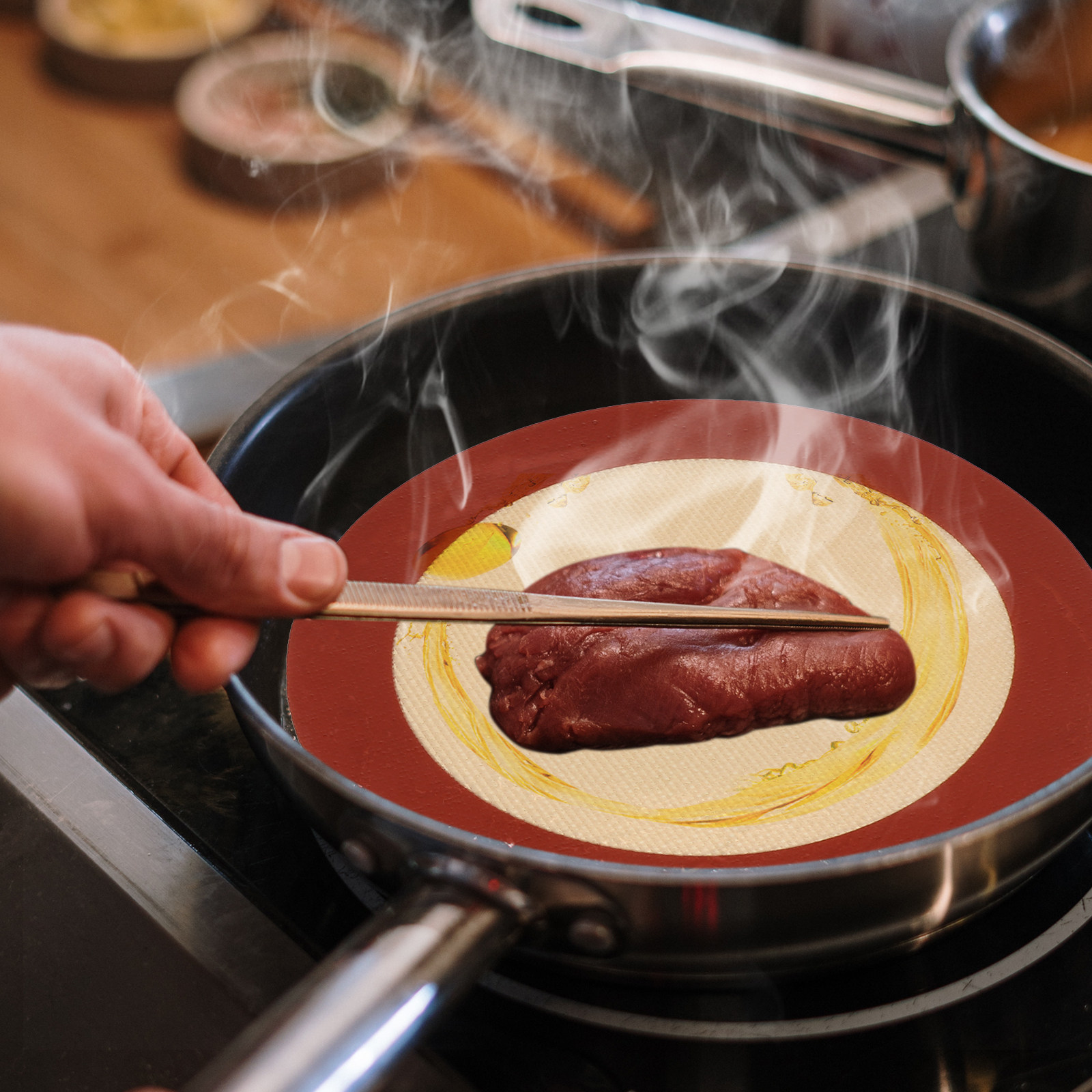 8-Inch Silicone Air Fryer Line - Air Fryer Silicone Pot Liner recension och pris