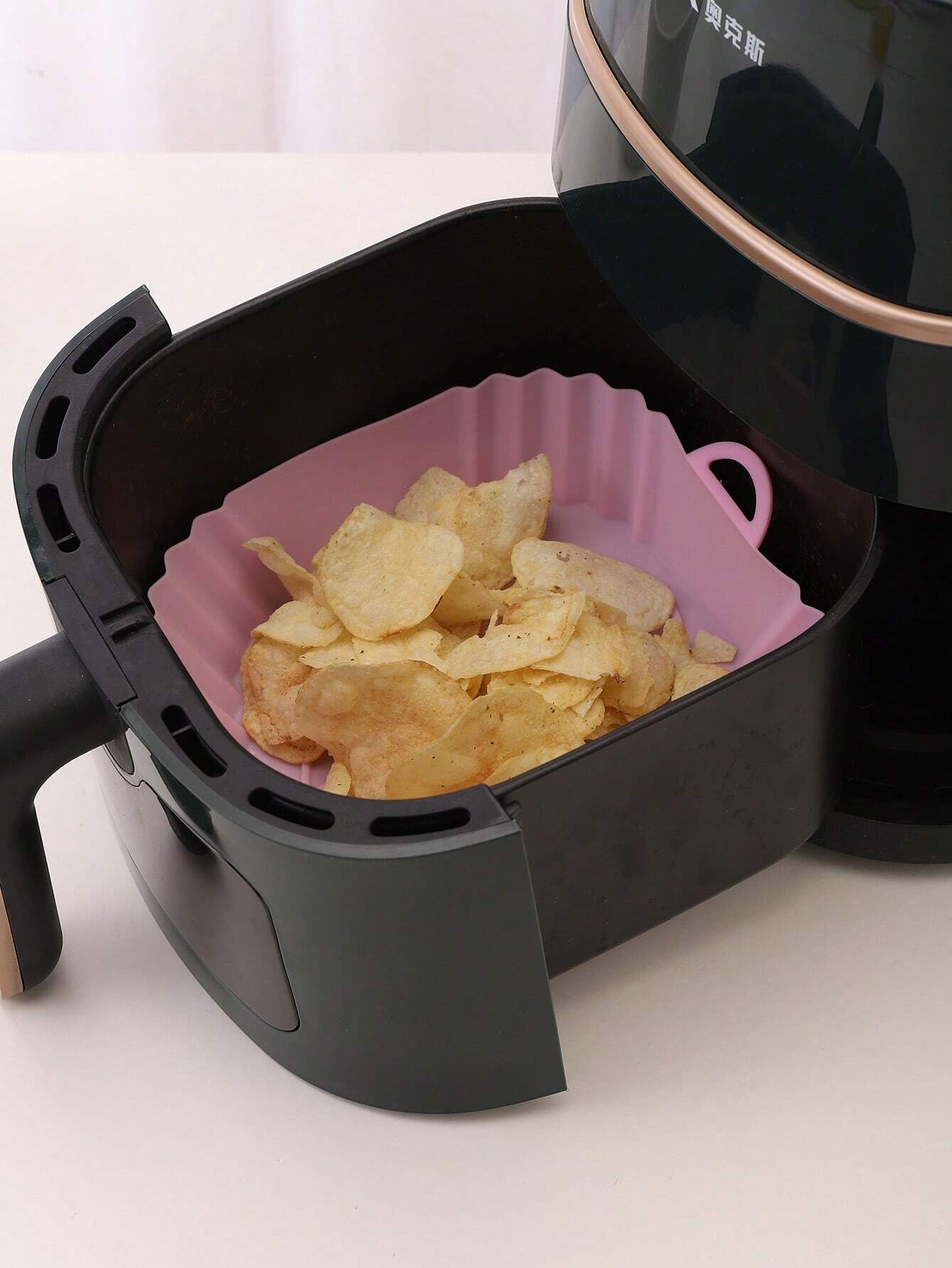 1pc Air Fryer Silicone Pot, Mo - Air Fryer Silicone Pot Liner recension och pris