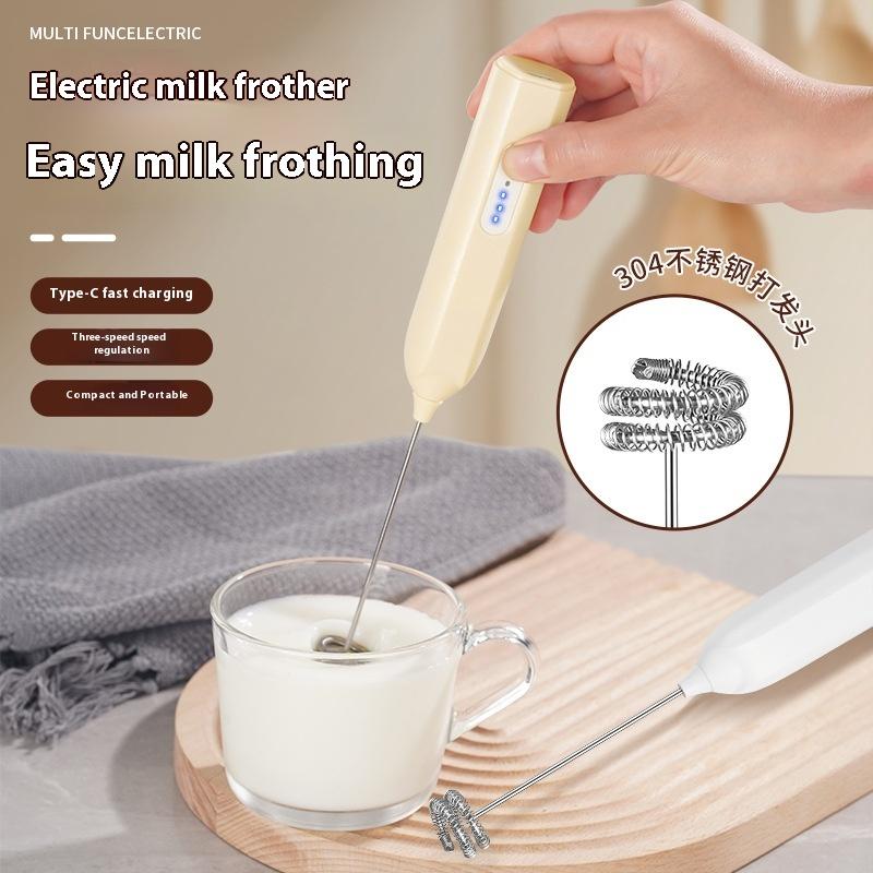 1 Pc Electric Milk Frother Han - Electric Milk Frother Handheld recension och pris